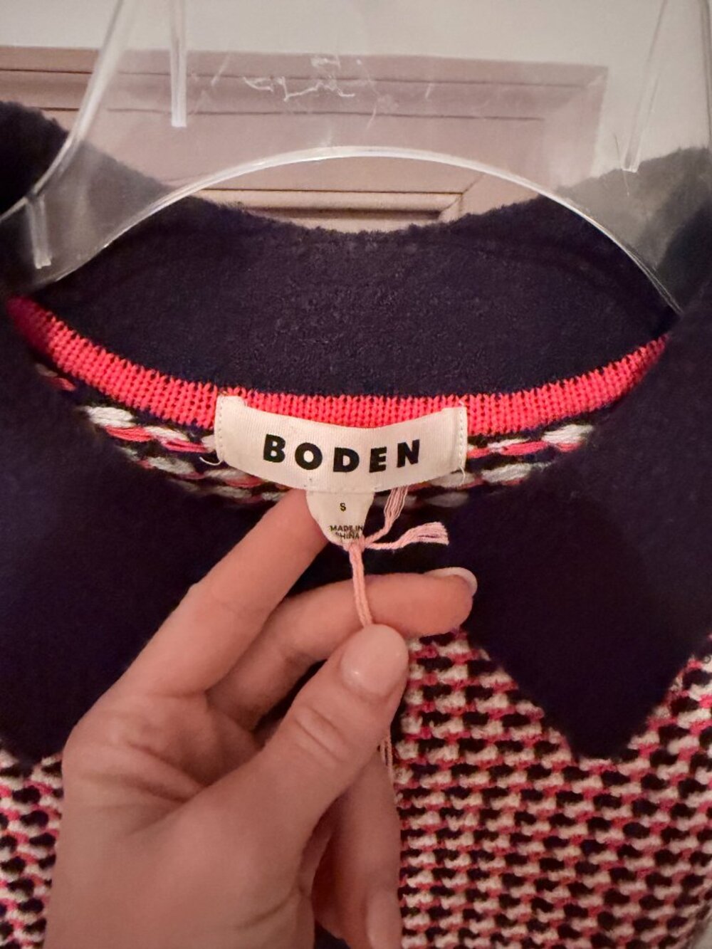 Boden Textured Short Sleeve Collared Cardigan Jacket S - Picture 3 of 4